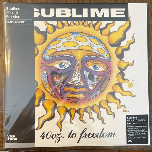 Sublime 40oz. To Freedom 2-LP ~ Exclusive Colored Vinyl ~ Brand New! - Picture 2 of 2